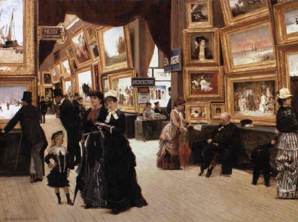edouard Joseph Dantan Un Coin du Salon en 1880 oil painting picture
